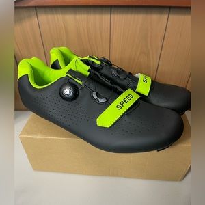 Mens or Womens Road Bike Cycling Shoes Peloton Bike Shoes Compatible Cleat M-12
